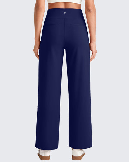 La Allura - Pantalon fluide taille haute
