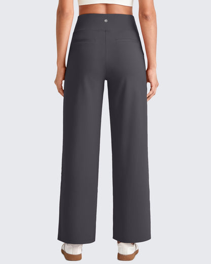 La Allura - Pantalon fluide taille haute