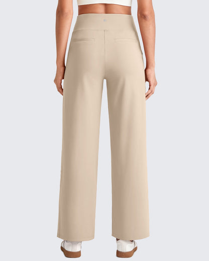 La Allura - Pantalon fluide taille haute