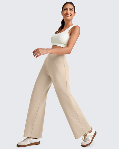 La Allura - Pantalon fluide taille haute